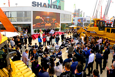 糖果派对官网重磅亮相2018bauma CHINA展会